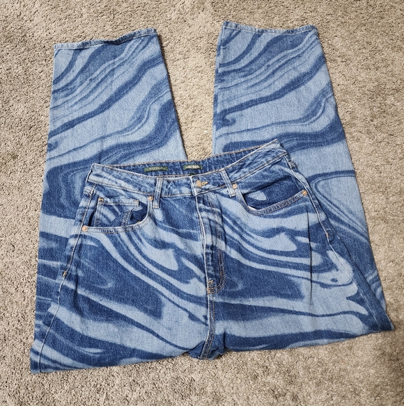Wild Fable Wavy Pattern Jeans Size 12/31R - Picture 2 of 4